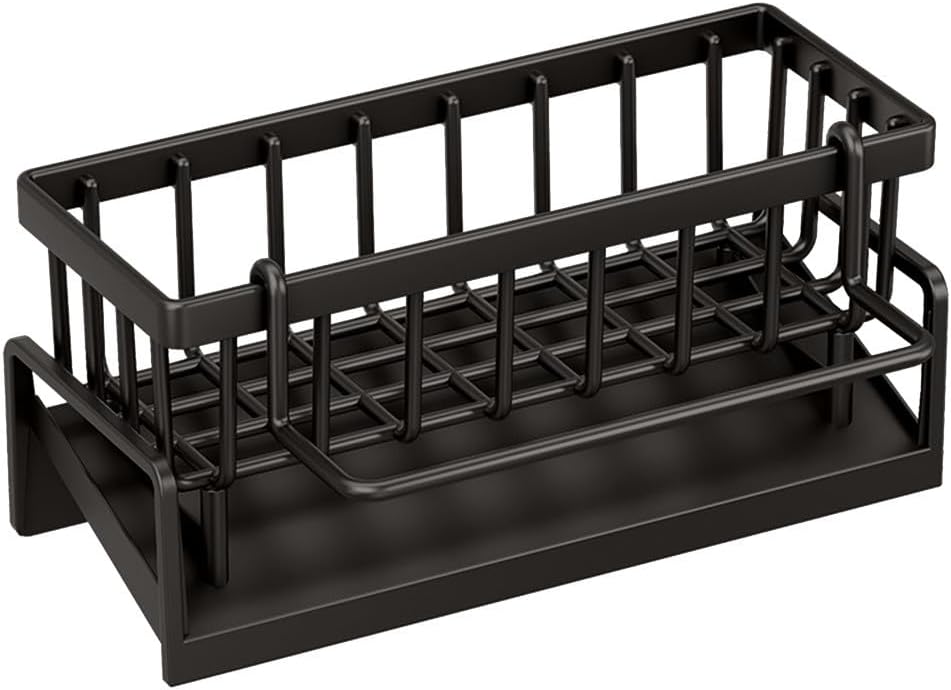 Premium Kitchen Sink Organizer with Auto Draining Tray