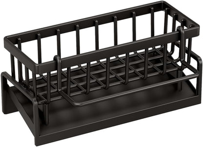 Premium Kitchen Sink Organizer with Auto Draining Tray